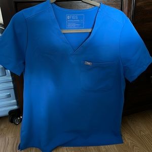 Figs royal blue scrubs